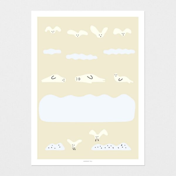 ArtPrint - Seal & Seagull